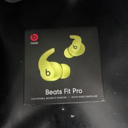 Beats fit pro Volt Yellow