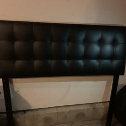 New Leather Black Headboard For Sale 