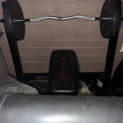 Weight Lifting Set Treadmill Exercise Workout Bike