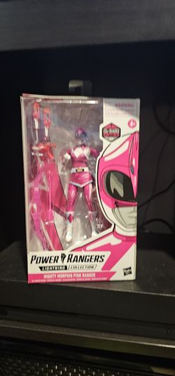 Mighty Morphin Power Rangers Figure - Pink Ranger Cel-Shaded