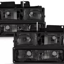 Obs Silverado 88-93 New Smoke Headlights