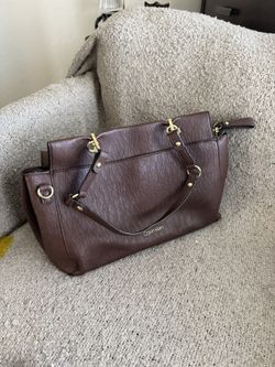 CK Leather Satchel