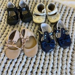 Baby Girl Flats Size 12-18 Months 