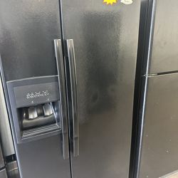 33 Inches Wide Whirlpool Side By Side Refrigerator 