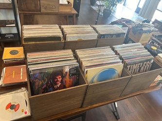 Vinyl records, Tapes CDs
