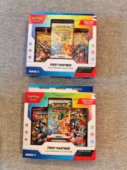 Pokemon First Partner Illustration Collection Series 3 TCG (2 Boxes)