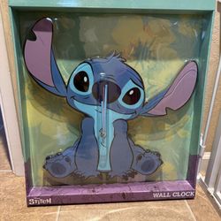 Brand New Disney Stitch Large Analog Wall Clock