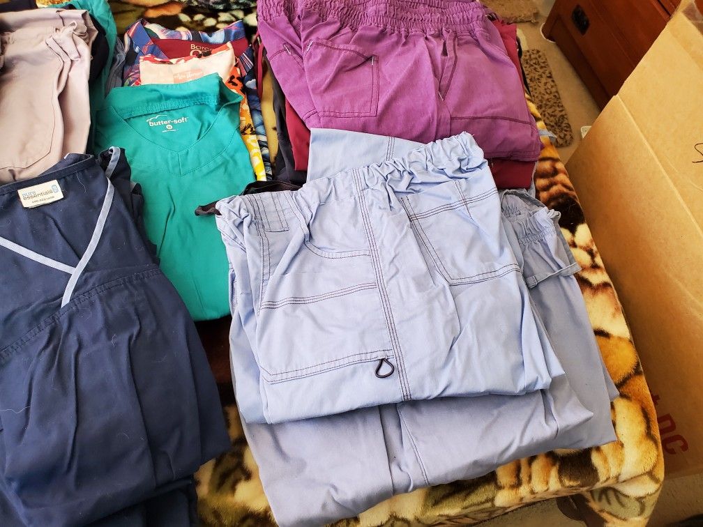 Scrubs Tops And Bottoms
