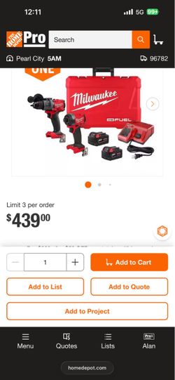 Milwaukee M18 FUEL 2-Tool Combo Kit
