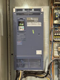 TECO-Westinghouse EQ7 75HP Variable Frequency Drive (VFD) – Industrial Equipment Liquidation