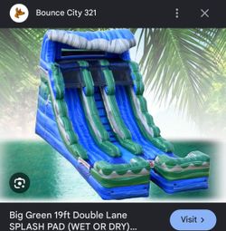 Water slide jumper for sale