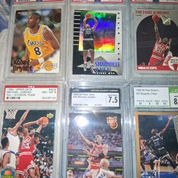 Card Collection 14 Slabs! 133 Cards Including Over 20 Wemby Rookies 