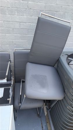 Set of six brand new chairs without table
