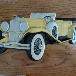 Vintage 1973 Cast Aluminum Whitehall Gatsby Style Car Wall Plaque Man Cave Decor Mid Century wall art picture wall hanging