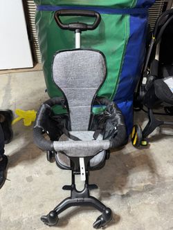 Baby Rider Stroller With One Hand Easy Fold, Adjustable Handles And Soft Ride Wheel