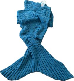 Mermaid Tail Crochet Blanket