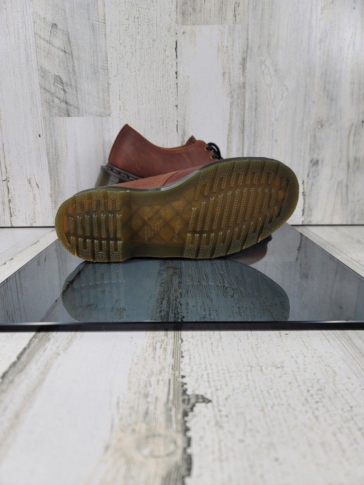 Dr. Martens 1461 Tan Harvest Core Leather Dress Shoes Men display picture 3