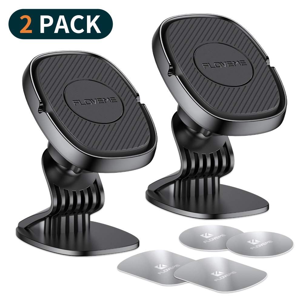 Cell Phone Holder for Car Magnetic 2 PACK Magnetic Phone Car Mount Hands Free Phone Mount