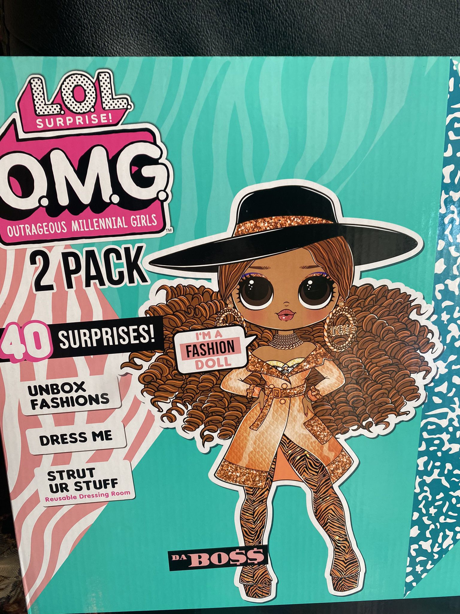 LOL Surprise OMG 2-Pack – Da Boss & Class Prez Fashion Dolls 2-Pack with 20  Surprises Each, Stylish Fashion Outfits and Doll Accessories