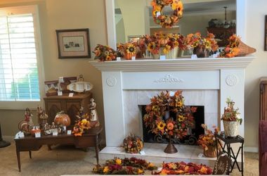 🌻Fall Thanksgiving Decorations! Handcrafted! Wreaths, Centerpieces, Cornucopias