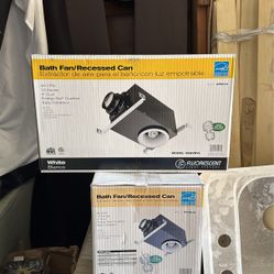 Bath Fan/Recessed Can Light