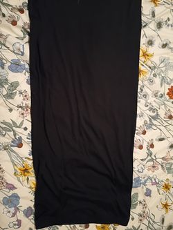 Black Midi Skirt