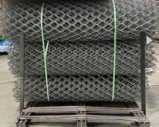 4 ft. x 50 ft. 9- Gauge Galvanized Steel Chain Link Fence Fabric $100 each