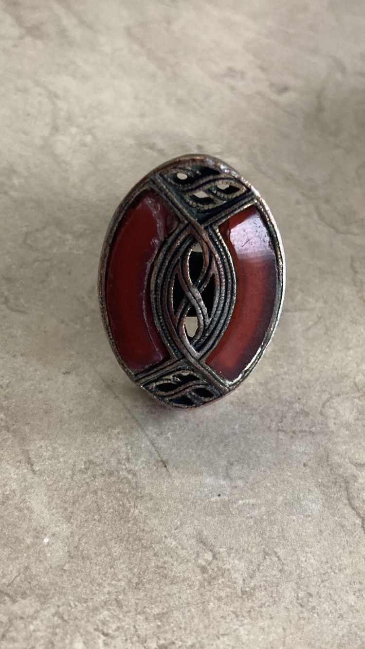 Vintage Glass Ring