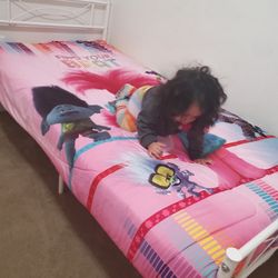 Twin BED Frame & Mattress 