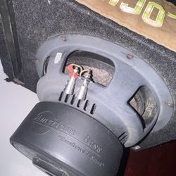 American base 10 inch sub woofer