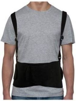Back Support Belt Waist Brace Posture Corrector Adjustable Suspender Lift Medium