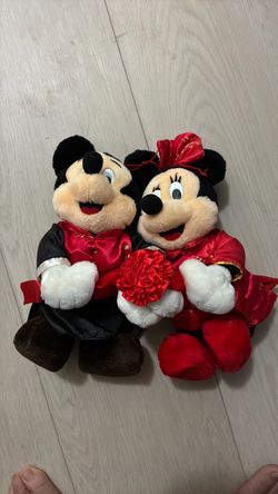Mickey & Minnie wedding for the car or doorway
