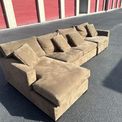 Super Clean Nice Brown Sectional Couch 🔥🔥