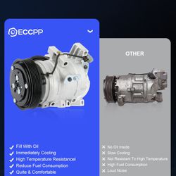 ECCPP A/C Compressor with Clutch CO 11308C