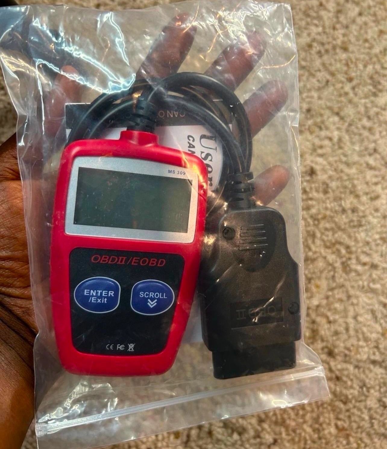 OBD2 Scanner MS309 Universal Fault Code Reader & Eraser