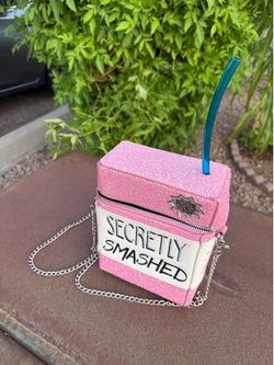 Pink & White Purse