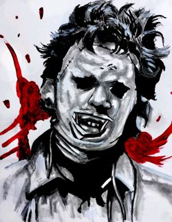 Leatherface Fan Art By Brandy Devoid