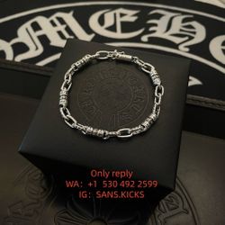 C.hrome H.earts bracelet