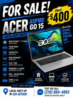Acer Aspire Go 15 💻