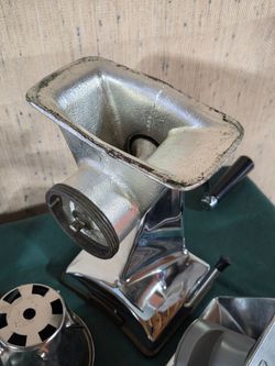 Rare vintage combination Grind-O-Mat Shred-O-Matic Grinder Chopper