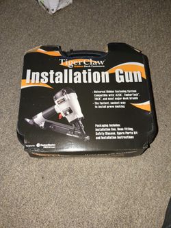 Tiger Claw Installation  Gun