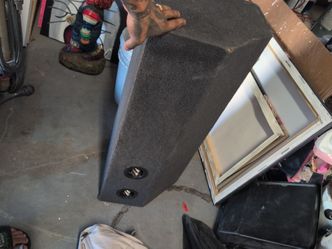 Carpet-Wrapped Subwoofer Enclosure Box