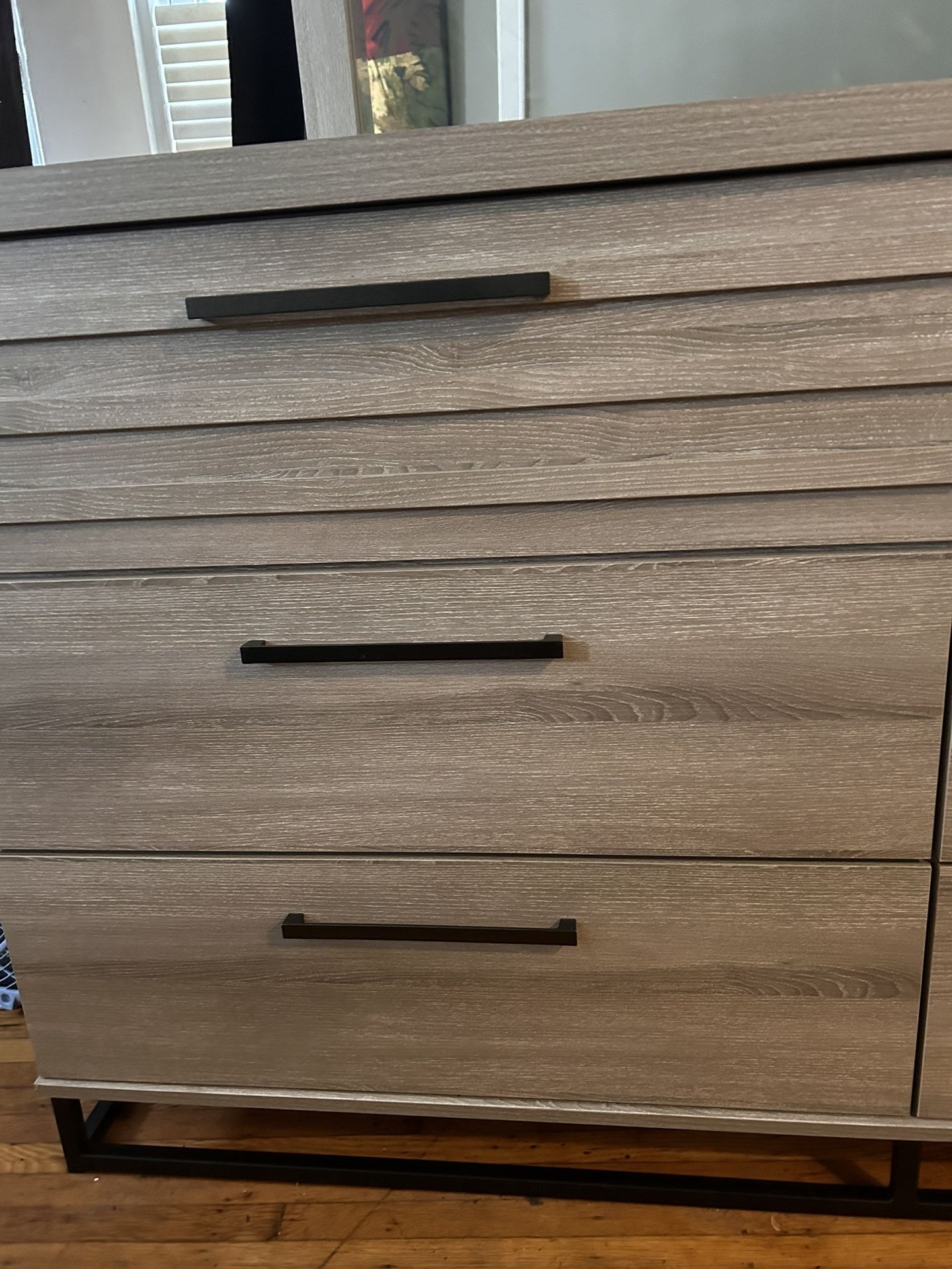 Bronyan 6 Drawer Dresser and Mirror