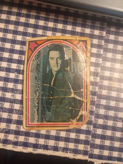 Vintage Elvis Presley Trading Card
