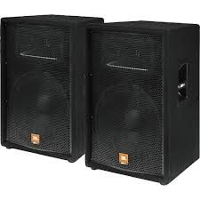 JBL "JRX-115" 15-Inch 2-Way Passive Speakers (One Pair)