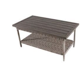 Indoor/outdoor coffee table, like new