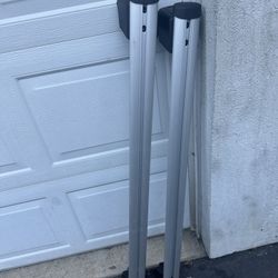 Never used AUDI Q5 2017-2022 ROOF RACK RAILS CROSS BARS 80A.860.019 no key 80A.860.019