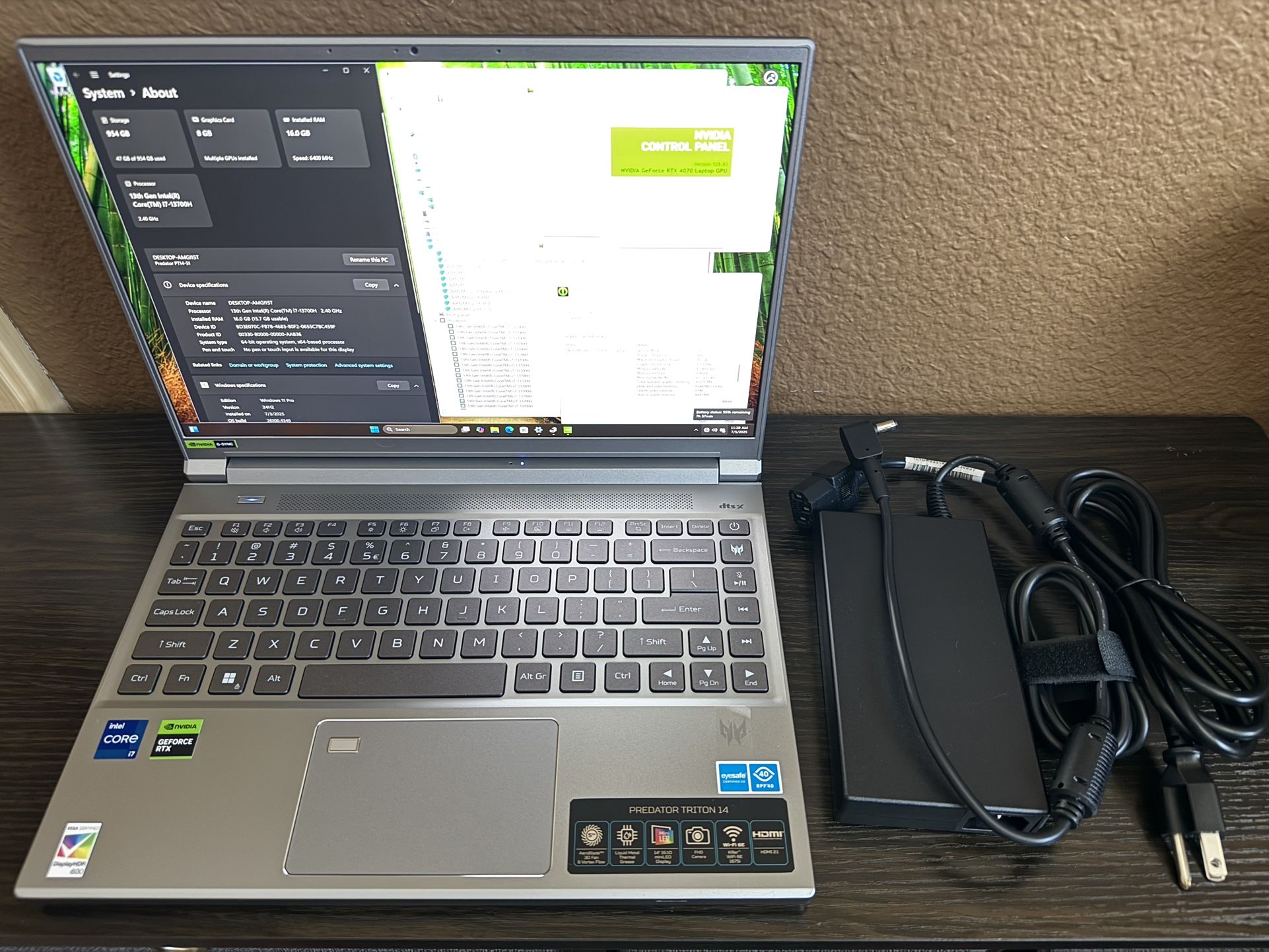 Acer Predator 14" Laptop 16GB 1TB NVIDIA GeForce RTX 4070