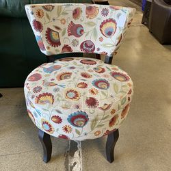 PIER 1 Floral Lounge Chair