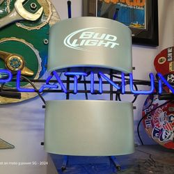 Bud Light Platinum Neon Sign 